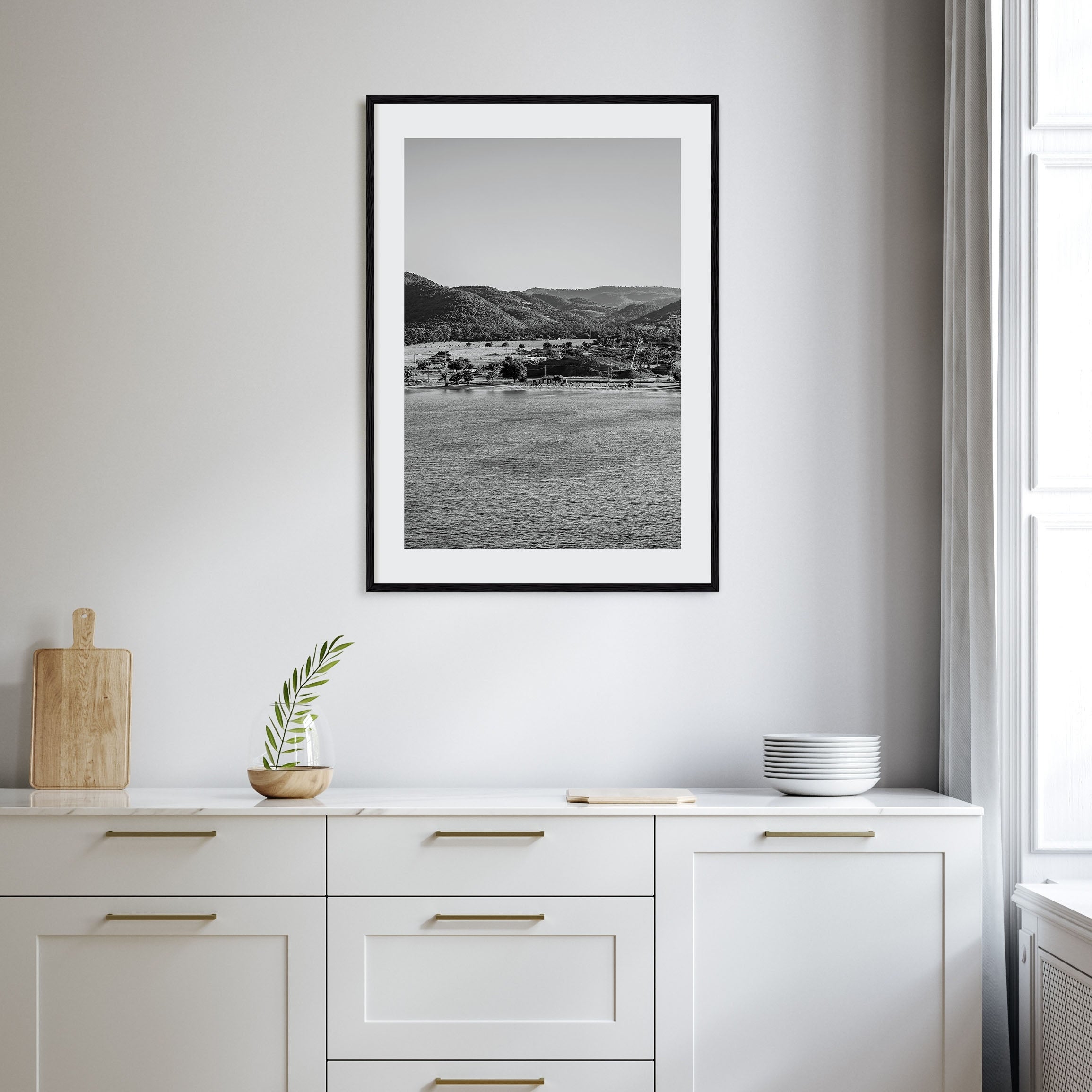 Saint Croix Photo B&W Poster