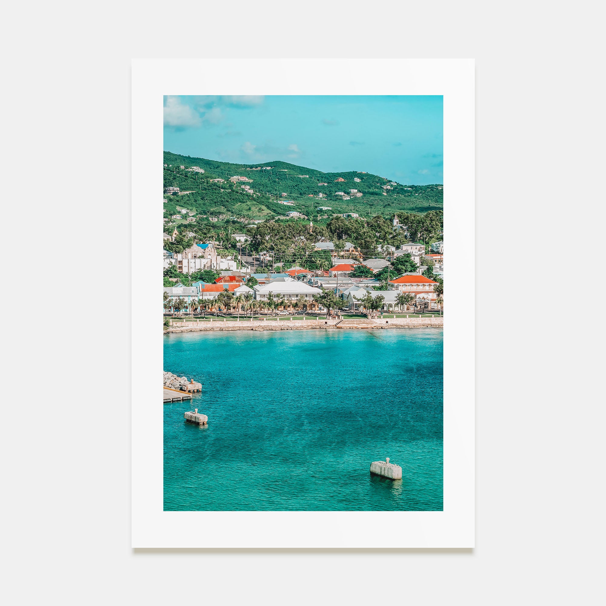 Saint Croix Photo Color Poster