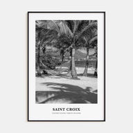 Saint Croix Portrait B&W Poster