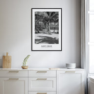 Saint Croix Portrait B&W Poster