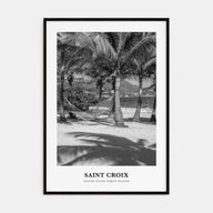 Saint Croix Portrait B&W Poster