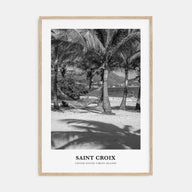 Saint Croix Portrait B&W Poster