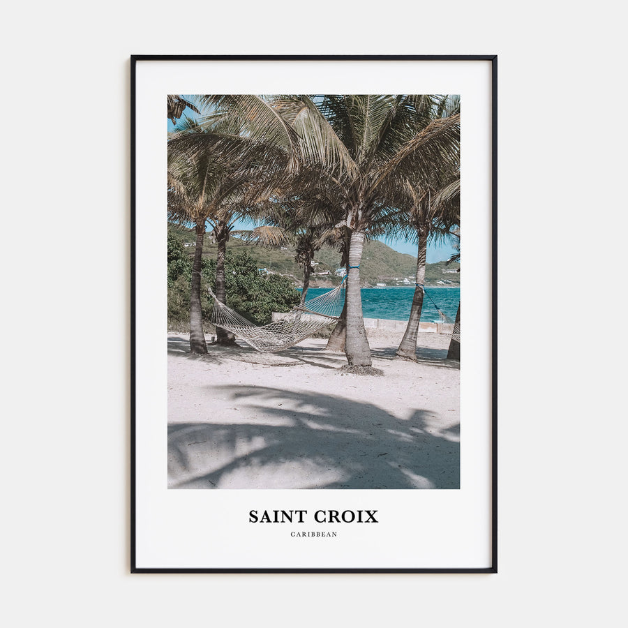 Saint Croix Portrait Color Poster