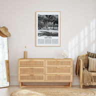 Saint Croix Travel B&W Poster