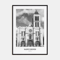 Saint-Denis Portrait B&W Poster