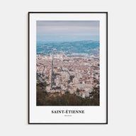 Saint-Étienne Portrait Color Poster