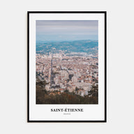 Saint-Étienne Portrait Color Poster