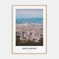 Saint-Étienne Portrait Color Poster