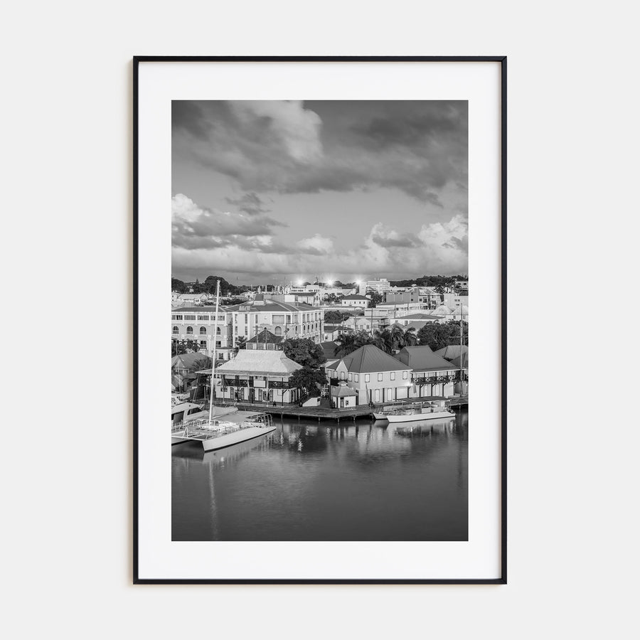 Saint John Photo B&W Poster