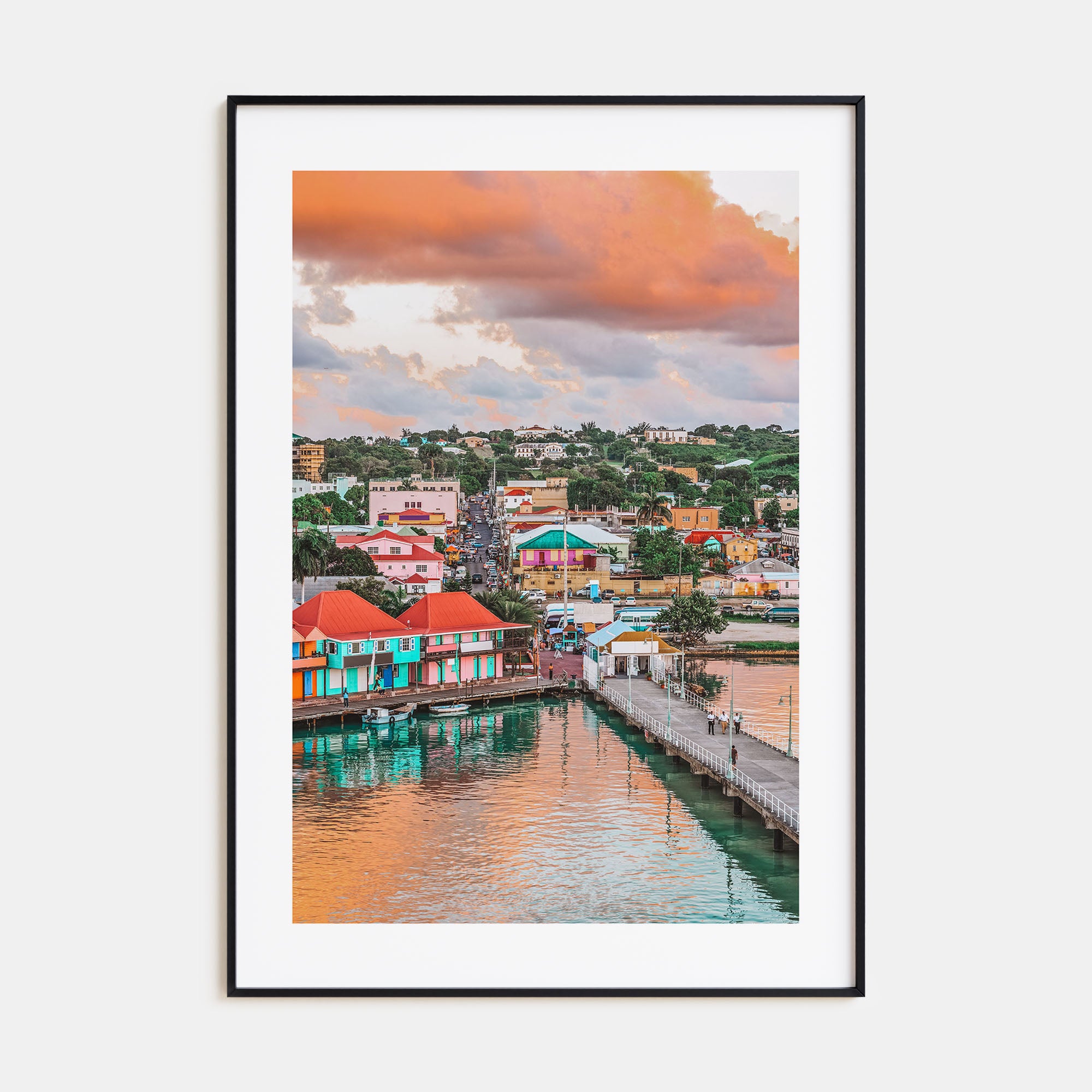 Saint John Photo Color Poster