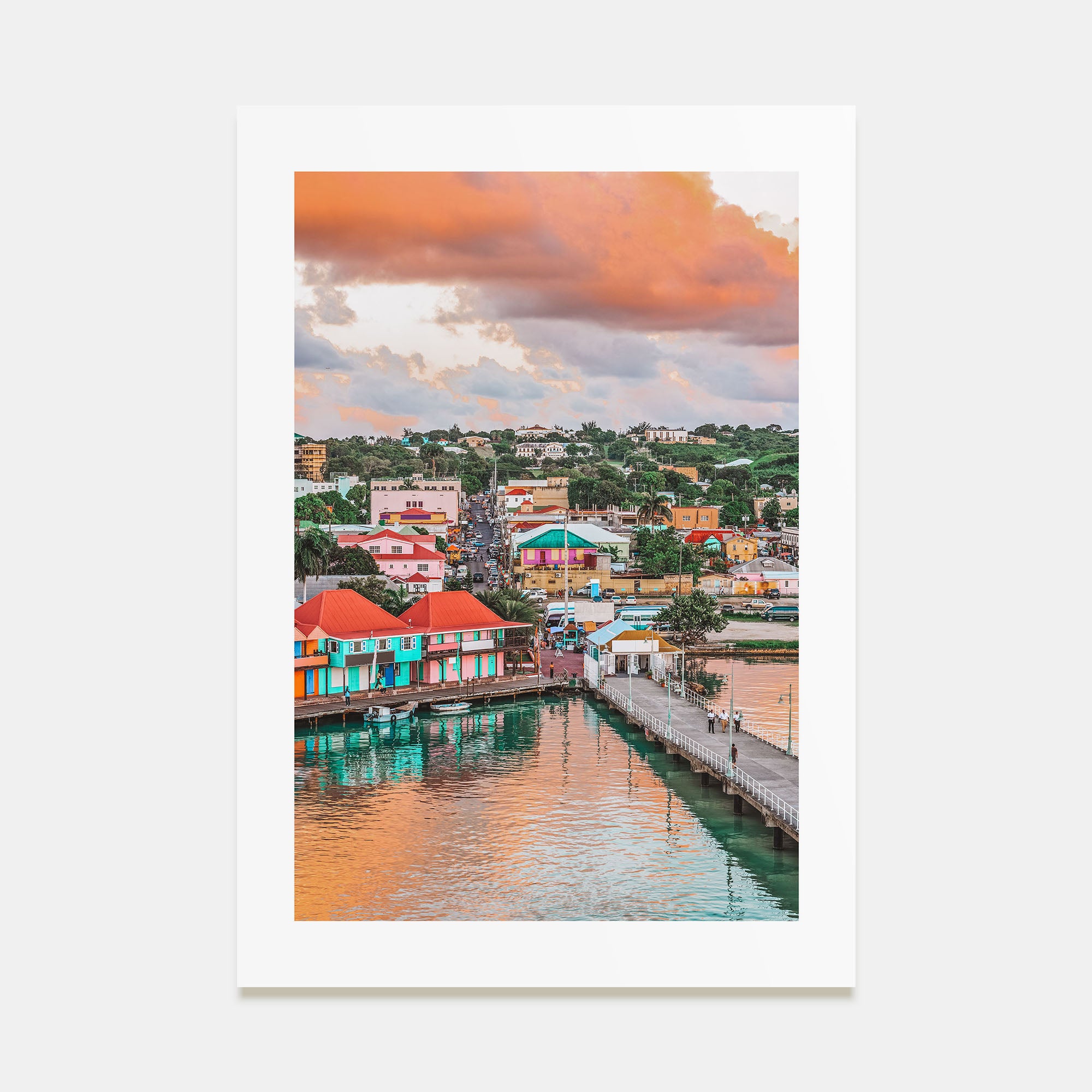 Saint John Photo Color Poster