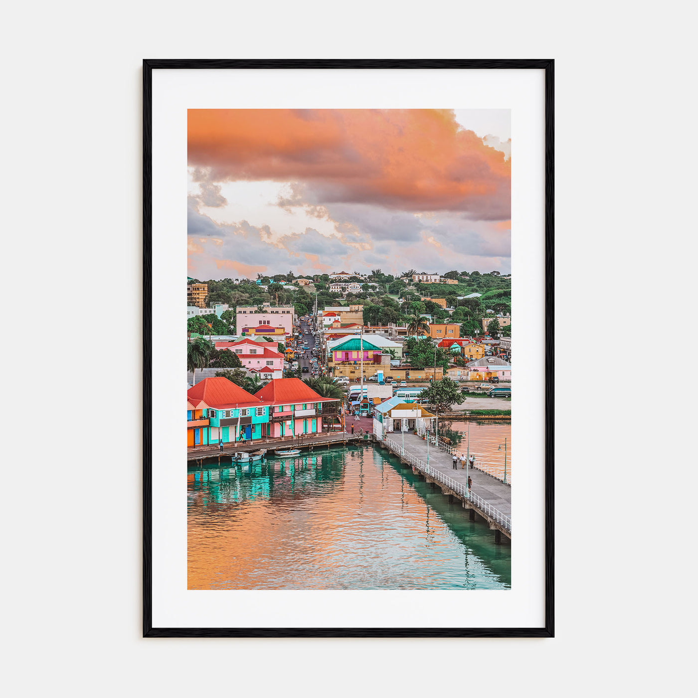 Saint John Photo Color Poster