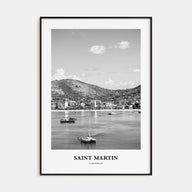 Saint Martin Portrait B&W Poster