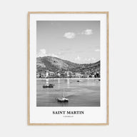 Saint Martin Portrait B&W Poster