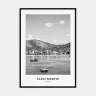 Saint Martin Portrait B&W Poster