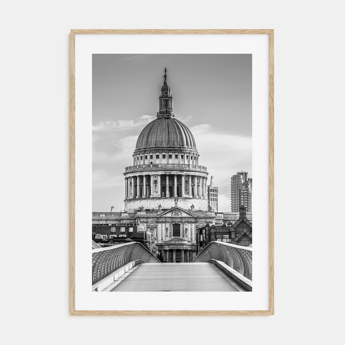 Saint Paul Photo B&W Poster