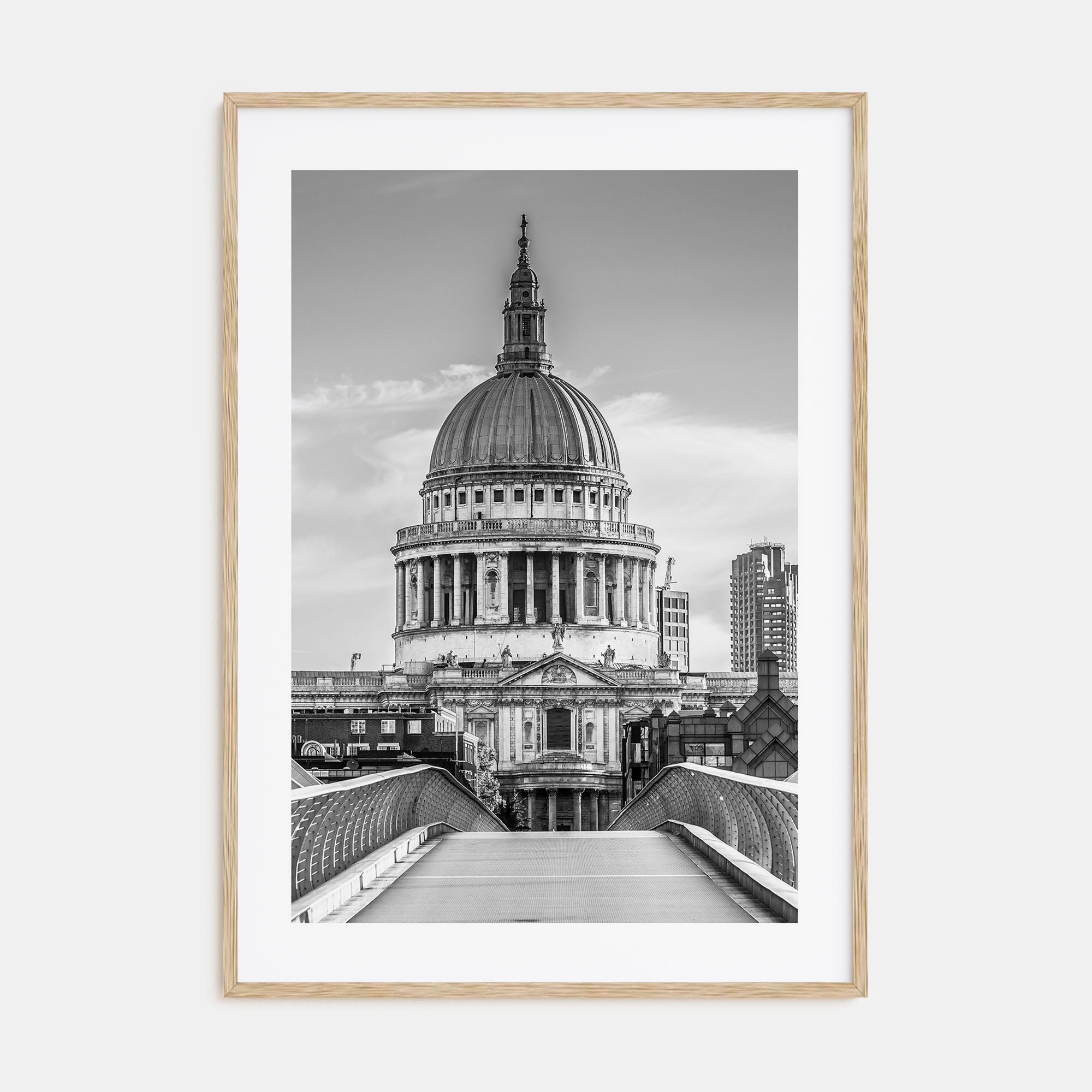 Saint Paul Photo B&W Poster