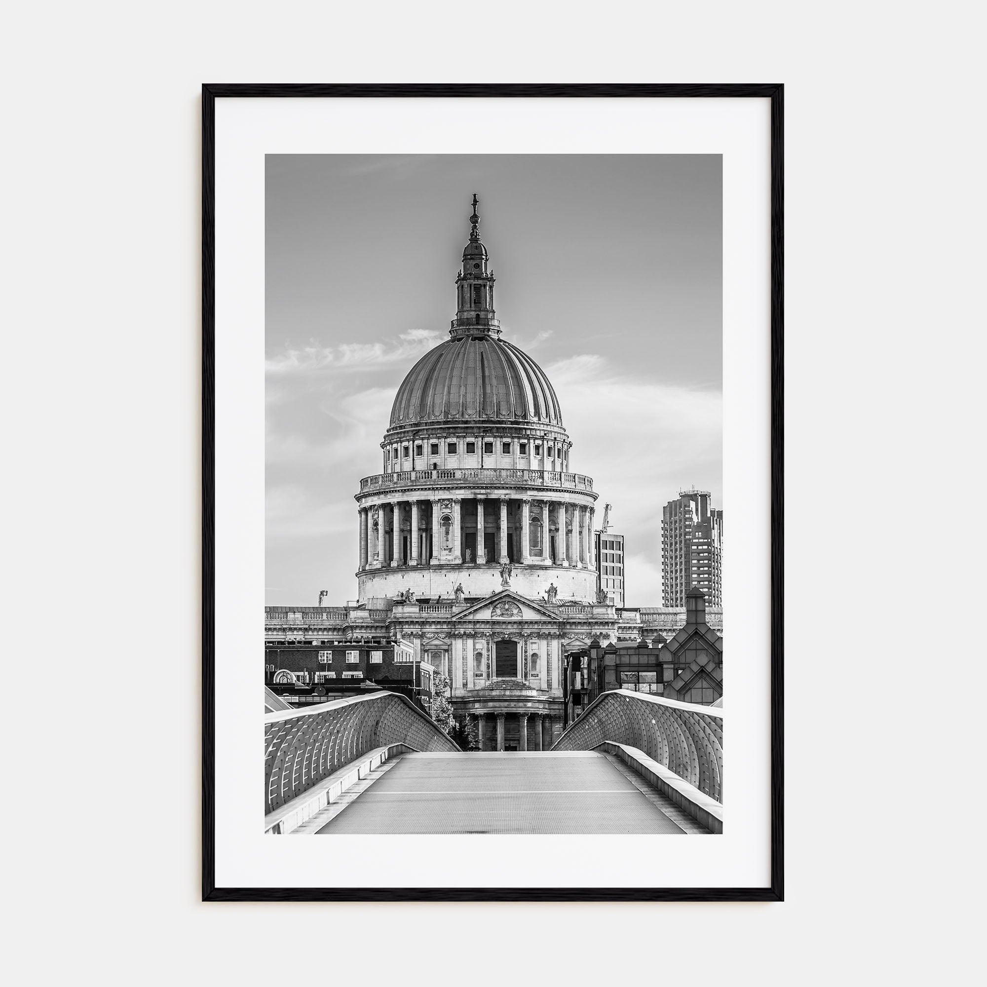 Saint Paul Photo B&W Poster