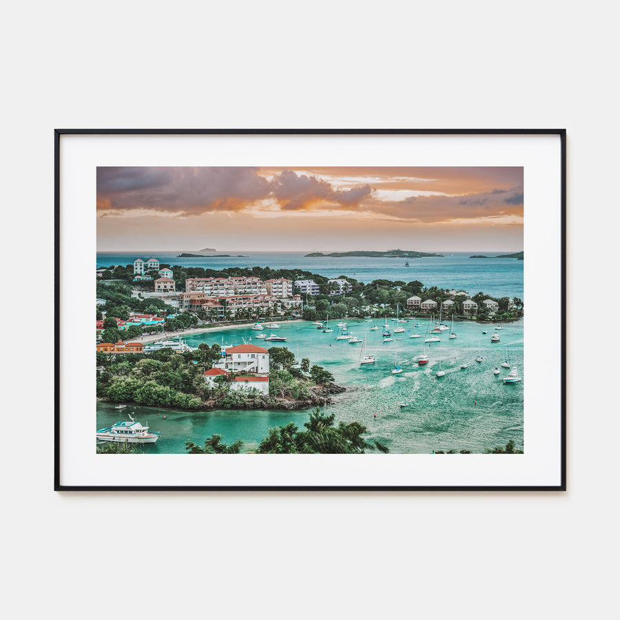Saint Thomas Landscape Color Poster