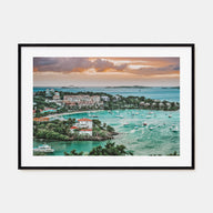 Saint Thomas Landscape Color Poster