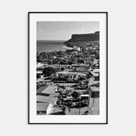 Saipan Photo B&W Poster