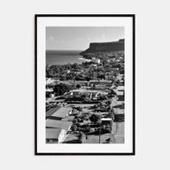 Saipan Photo B&W Poster