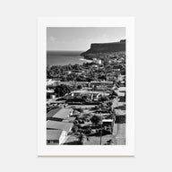 Saipan Photo B&W Poster