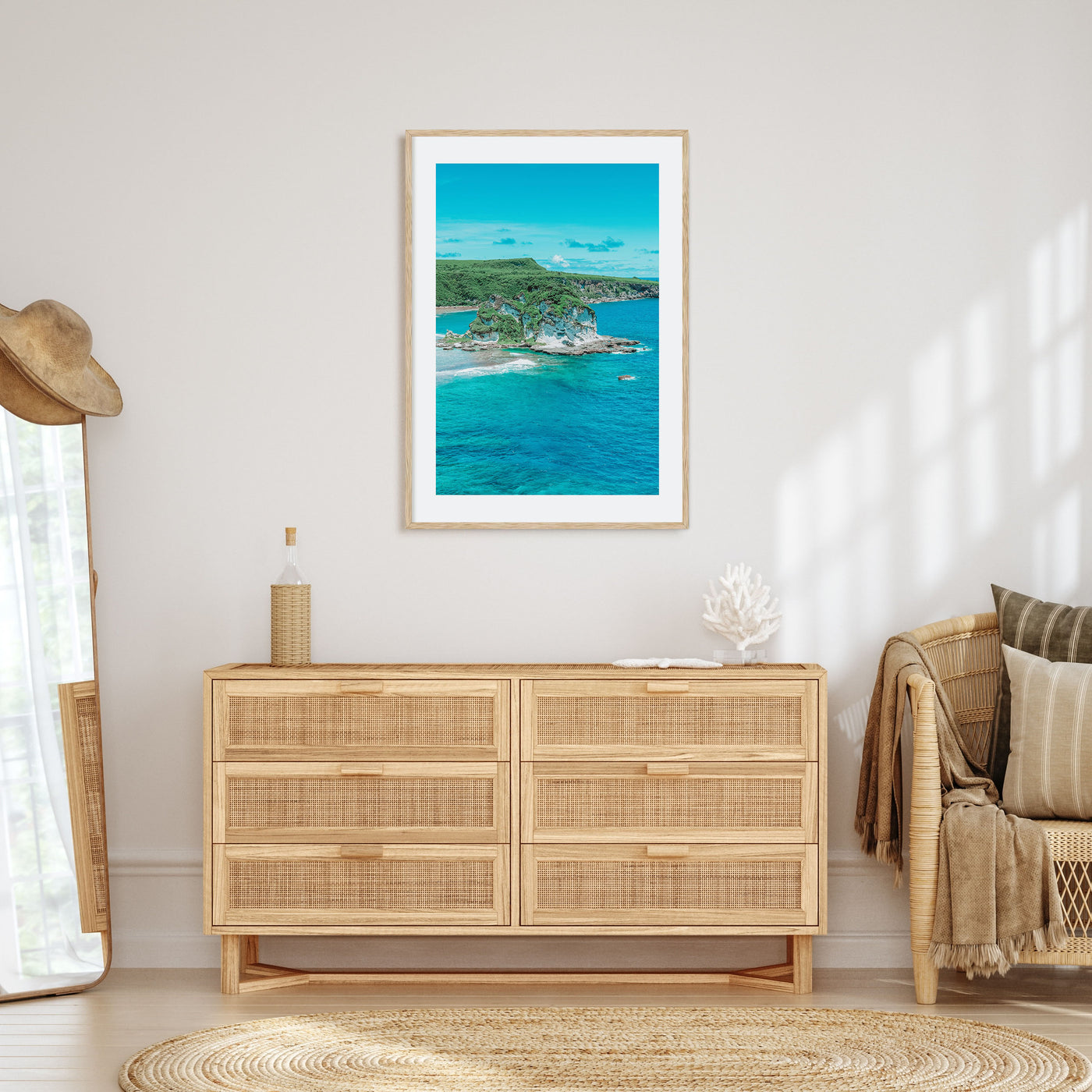 Saipan Photo Color Poster