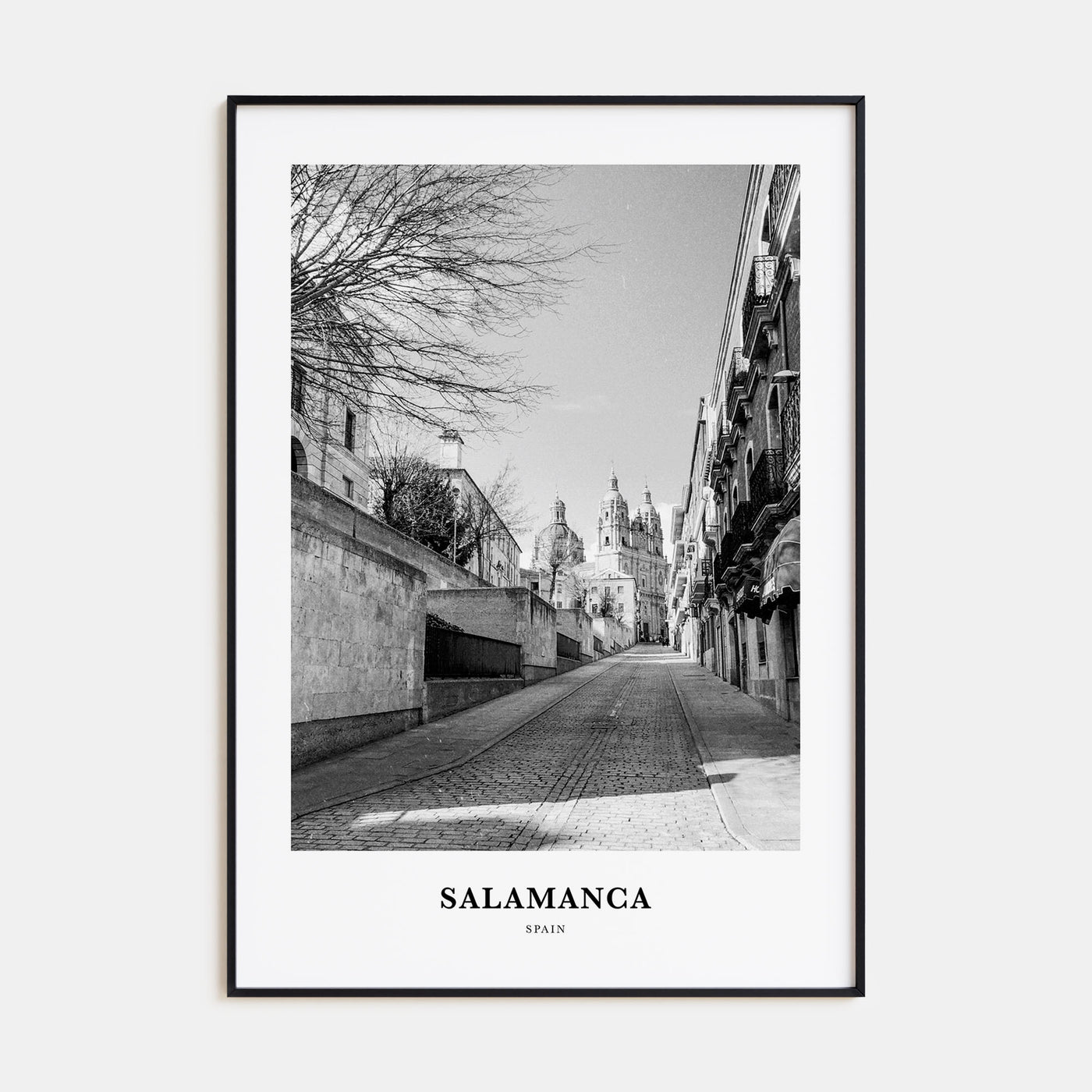 Salamanca Portrait B&W Poster