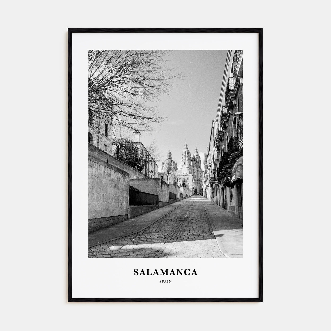 Salamanca Portrait B&W Poster