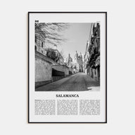 Salamanca Travel B&W Poster