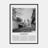 Salamanca Travel B&W Poster