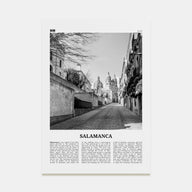 Salamanca Travel B&W Poster