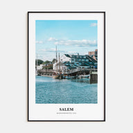 Salem, Massachusetts Portrait Color Poster