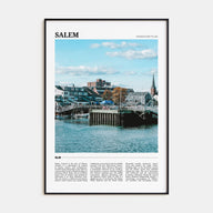 Salem, Massachusetts Travel Color Poster