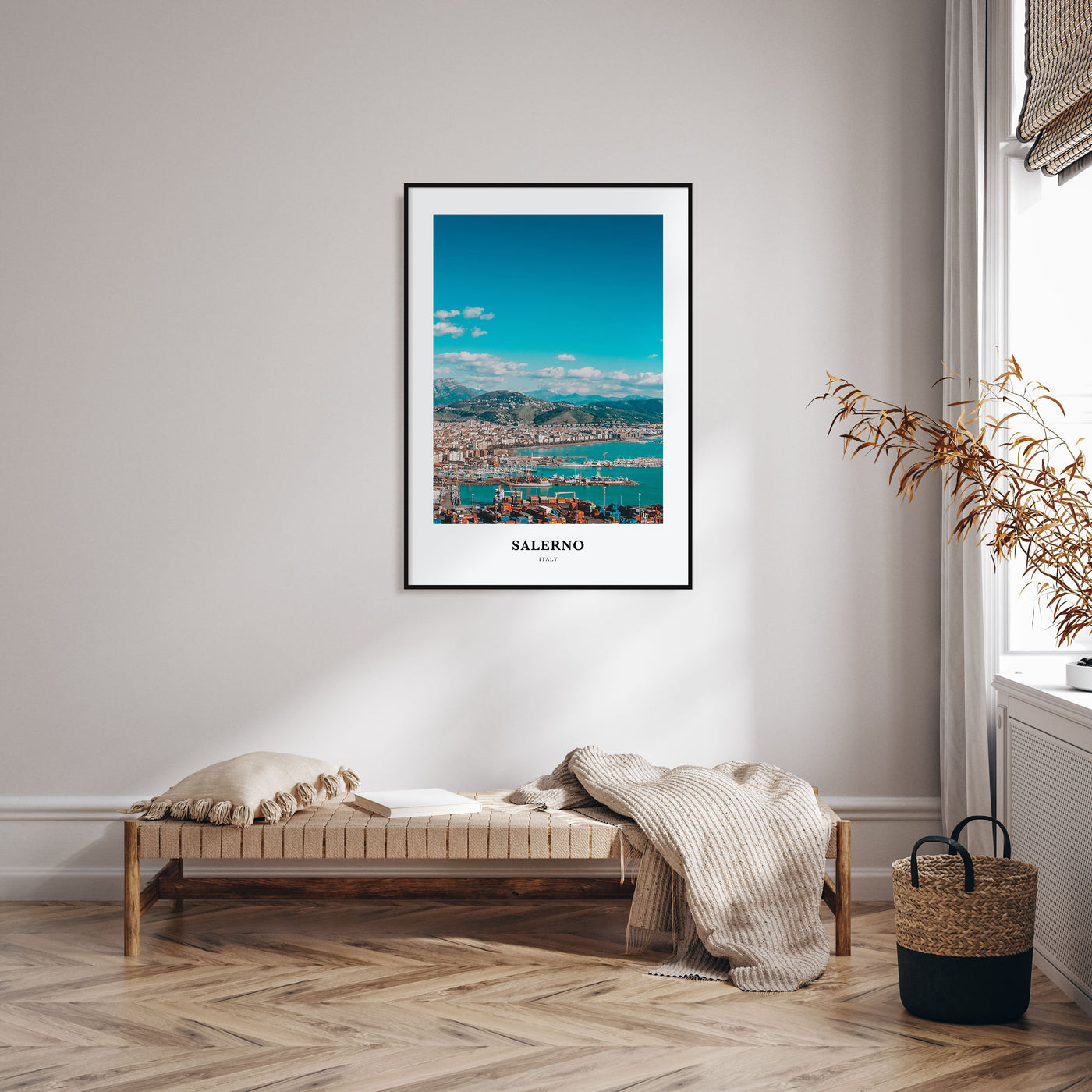 Salerno Portrait Color Poster