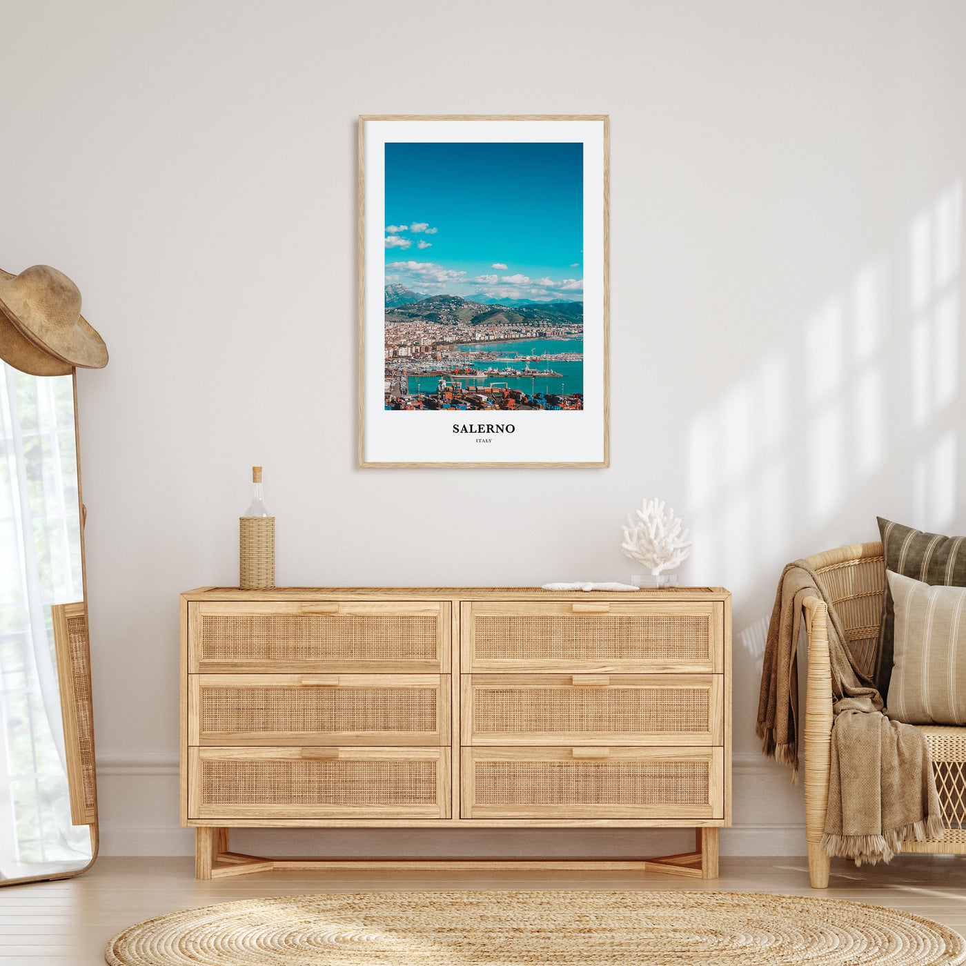 Salerno Portrait Color Poster