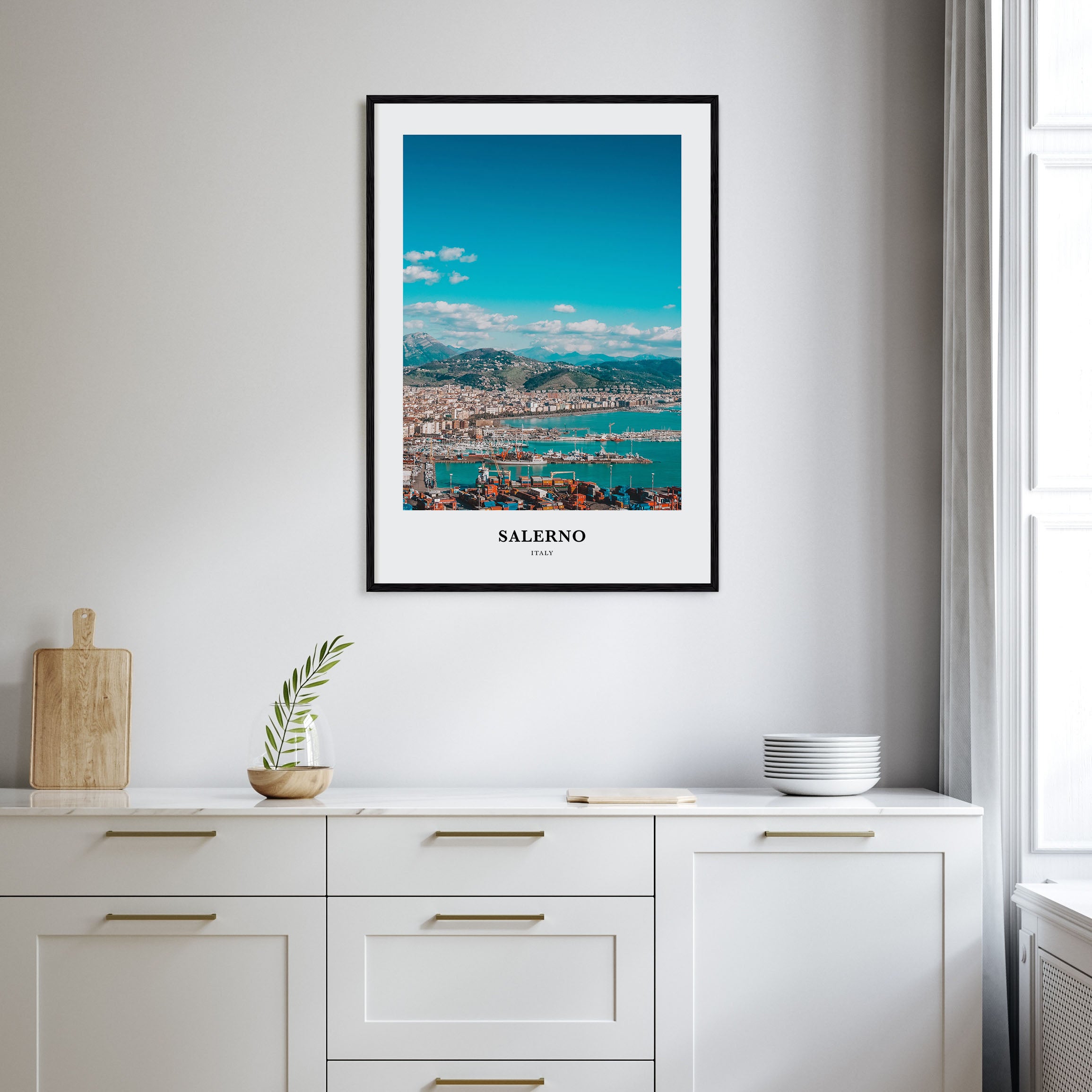 Salerno Portrait Color Poster