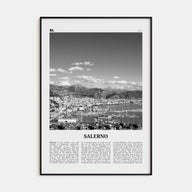 Salerno Travel B&W Poster