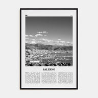 Salerno Travel B&W Poster