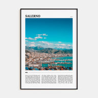 Salerno Travel Color Poster