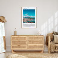 Salerno Travel Color Poster