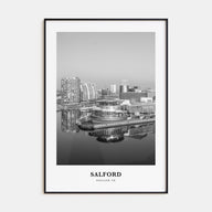 Salford Portrait B&W Poster