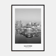 Salford Portrait B&W Poster