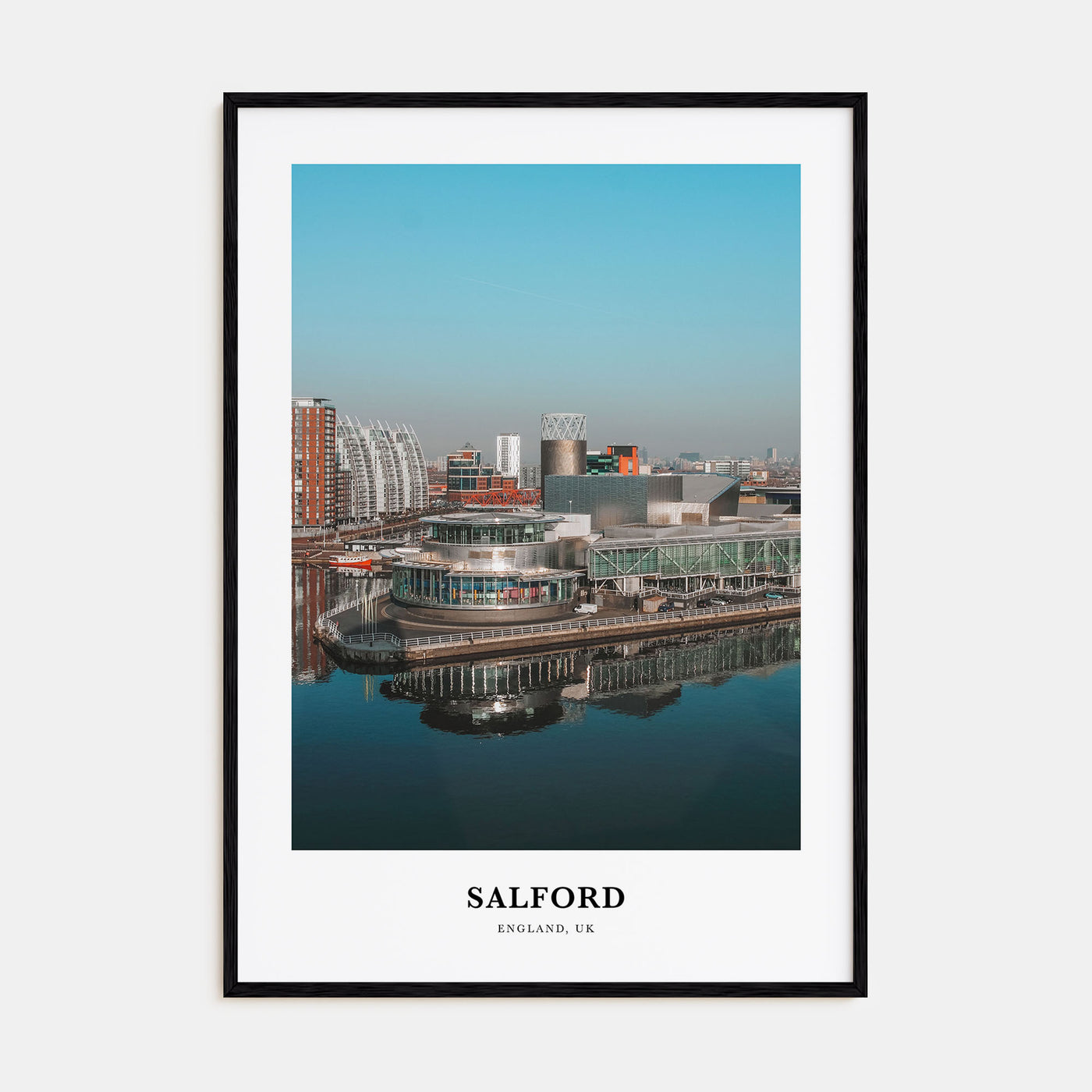 Salford Portrait Color Poster