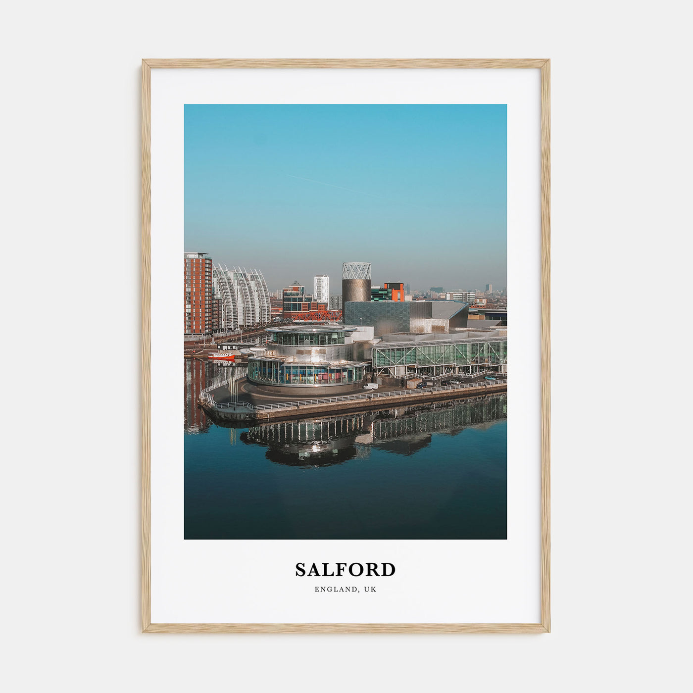 Salford Portrait Color Poster