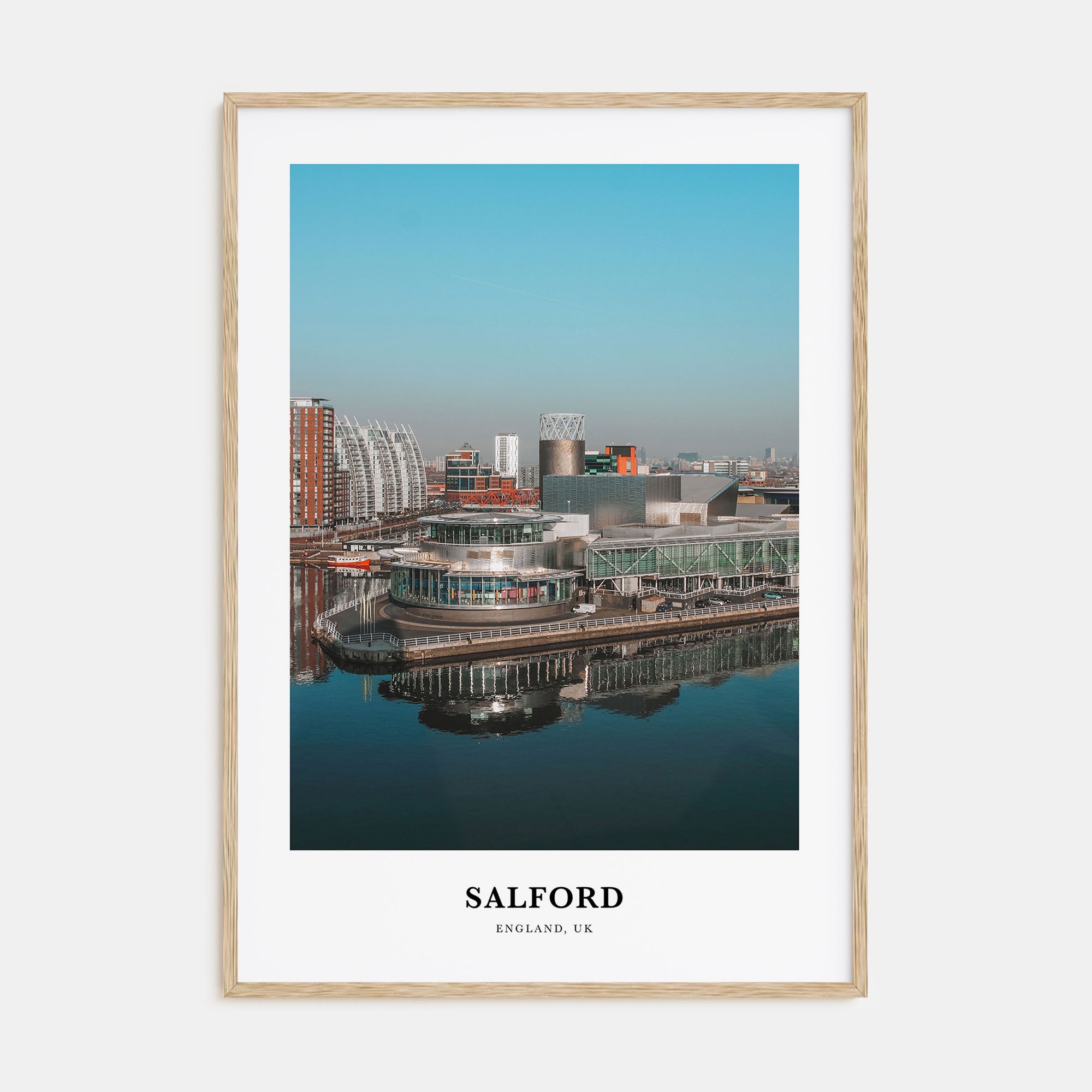 Salford Portrait Color Poster