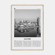 Salford Travel B&W Poster