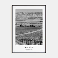 Salinas Portrait B&W Poster