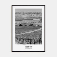 Salinas Portrait B&W Poster